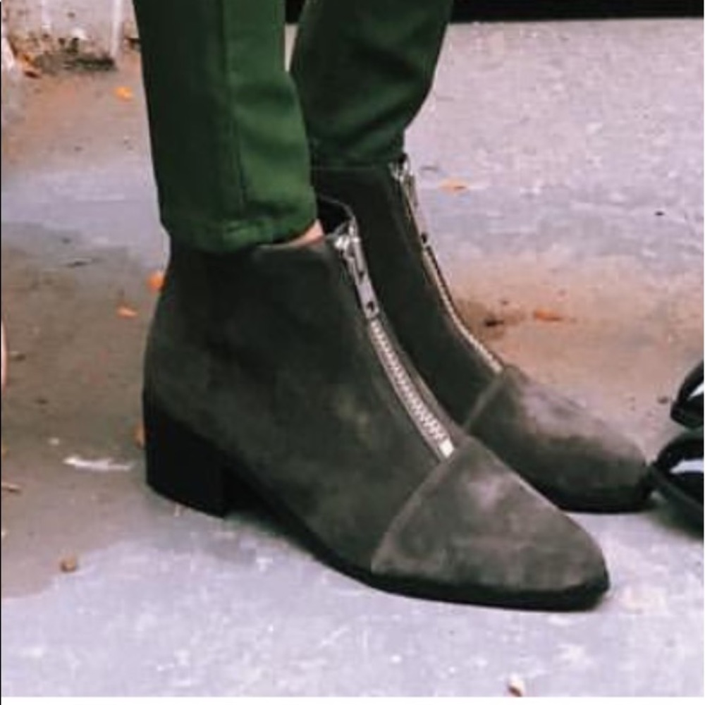 Grey City Winona Booties Size 8.5